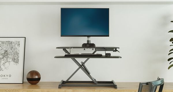 front view of an electric converter in a office